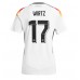 Maillot de foot Allemagne Florian Wirtz #17 Domicile vêtements Europe 2024 Manches Courtes